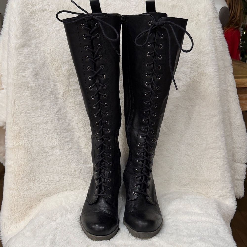 Dr. Martens Black Lace-Up Boots